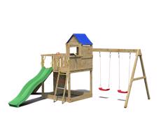 Detské ihrisko Marimex Play Basic 014 + zelená šmykľavka
